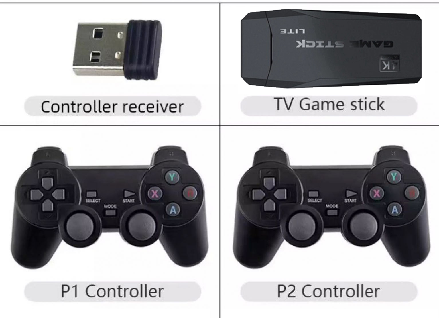 ขาย Game Stick Lite 4K Ultra HD 3000 in 1 Wireless 2.4 Joy Stick ราคา ...